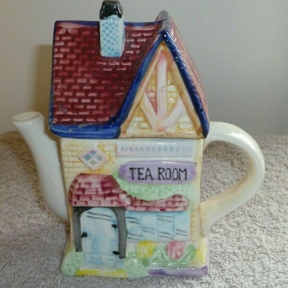 Tea Room Small Tea Pot Houston Harvest Gift - Picture 1 of 6